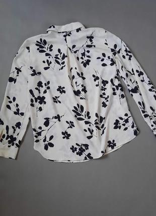 Нежная блуза цветочный принт №5194 фото