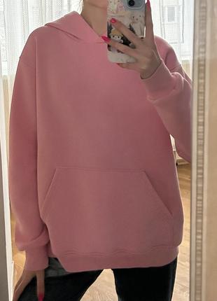Худі рожеве / світшот / толстовка / капішонка