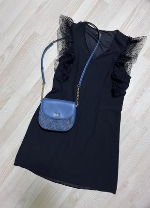Чорна сукня, плаття, фатин vero moda m 3