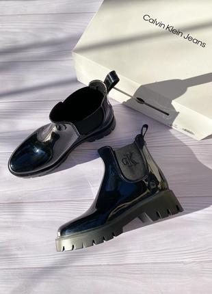 Резиновые ботинки calvin klein, размер 403 фото