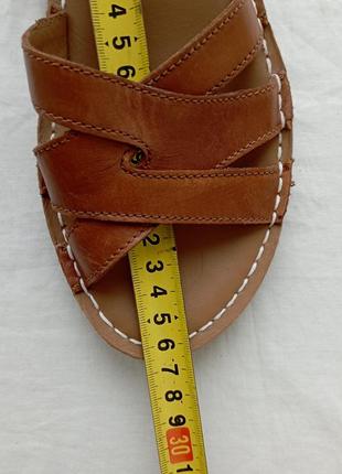 Оригинальные , кожаные сандалии английского брэнда clarks9 фото