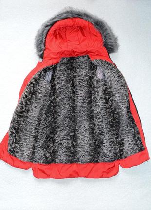 Зимове пальто куртка на дівчинку 10-11 років3 фото