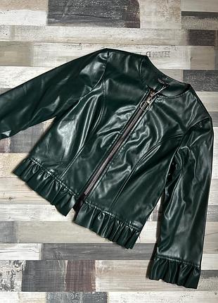 Куртка жакет зі штучної шкіри
