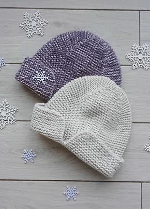 Ушанка с отворотом (новая модель, универсальный размер)