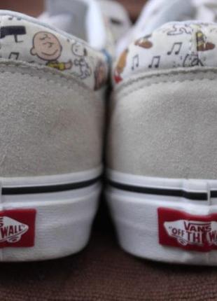 Кеди vans x peanuts old skool5 фото