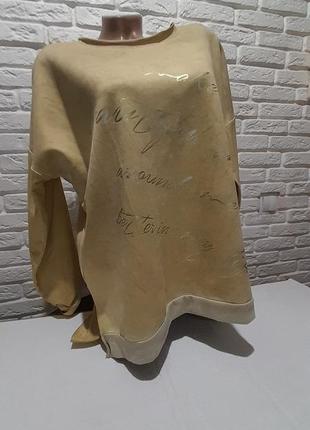 Продам футболку з довгим рукавом, батал2 фото