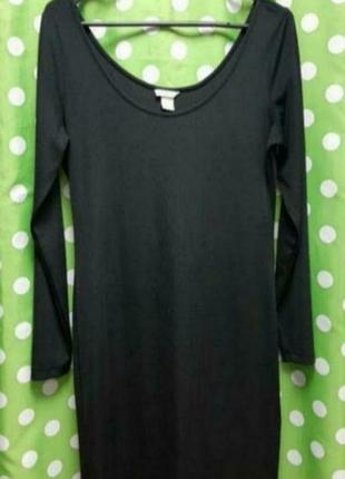 Платье в рубчик h&amp;m