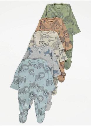 Хлопковый слип / пижама / человечек george на молнии2 фото