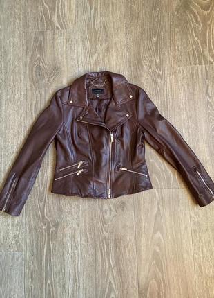 Куртка karen millen leather signature biker jacket4 фото
