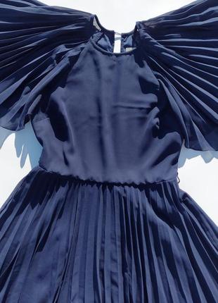 Очаровательное тёмно синее платье с крыльями asos3 фото