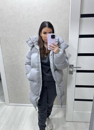 Жіночий пуховик, пуффер, біопух