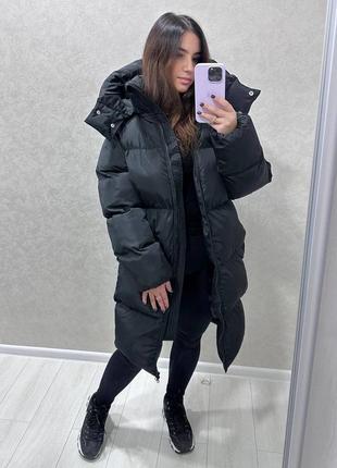 Жіночий пуховик, пуффер, біопух