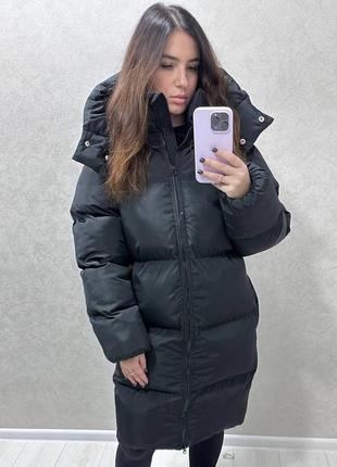 Жіночий пуховик, пуффер, біопух