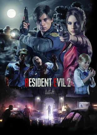 Серія ігор "resident evil"-  плакат