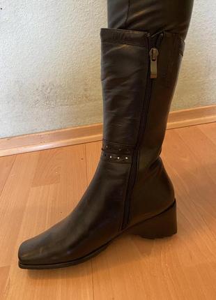 Зимові ботинки нові 36 та 37 р. натуральна шкіра та хутро