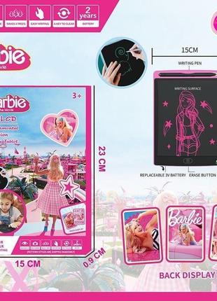 Детский планшет для рисования для девочки барби barbi, lcd экран 8,5 дюймов, доска для рисования