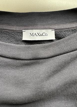 Темно-синий и джинсовый свитшот max &amp; co max mara group3 фото