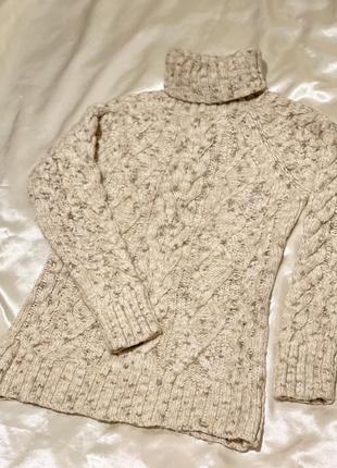 Теплий светр 60% wool.