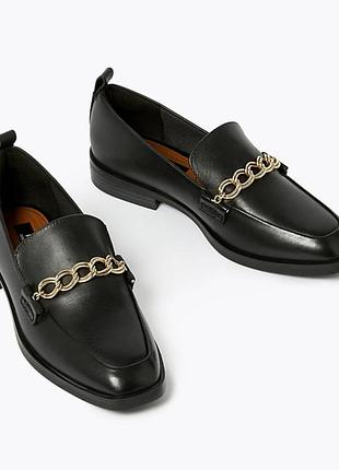 Лофери туфлі шкіряні m&s