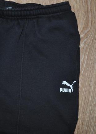 Вкорочені утеплені спортивні штани puma5 фото