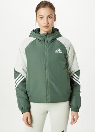 Куртка з капюшоном back to sport adidas