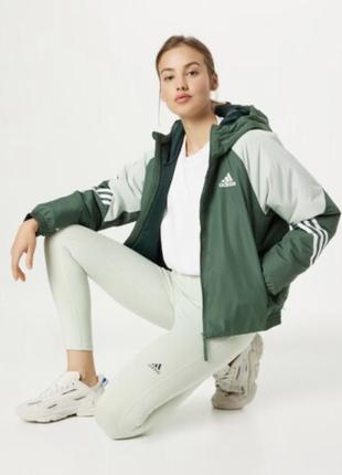 Куртка з капюшоном back to sport adidas2 фото