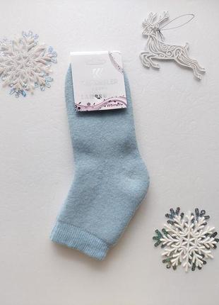 Жіночі зимові вовняні махрові шкарпетки кардешлер 36-40р.туреччина, середньої висоти.асорті5 фото