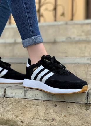 Кросівки adidas iniki black кросівки5 фото