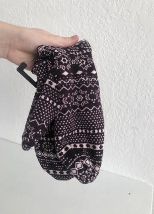 Жіночі рукавиці tcm фіолетові нові3 фото