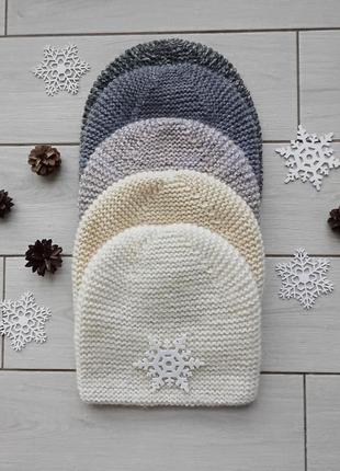 Базовые шапки бини (универсальный размер!)