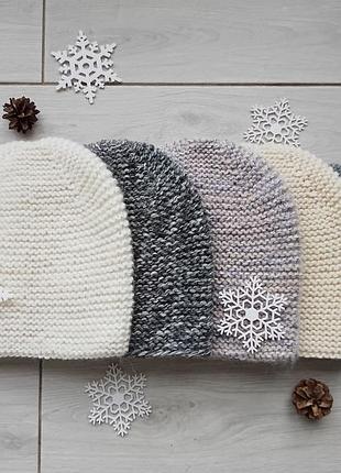 Базовые шапки бини (универсальный размер!)