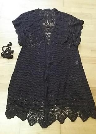 Накидка ажурная