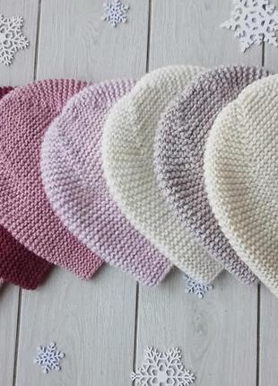 Базовые шапки бини (универсальный размер!)