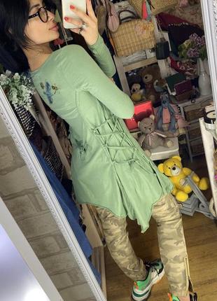 Оригинальная кофта в стиле бохо