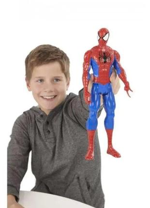 Фігурка супергерой-павук спайдермен світло, звук 30 см3 фото