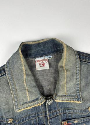 True religion жилет джинсовий y2k 2000s3 фото