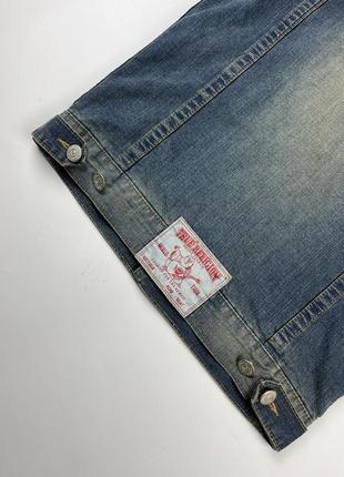 True religion жилет джинсовий y2k 2000s6 фото