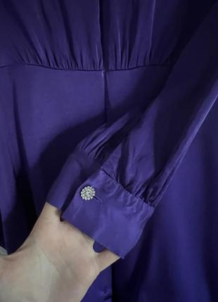 Сукня zara s міні фіолетова7 фото