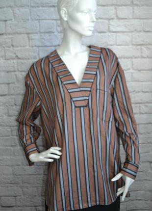 Кофта блуза в піжамному стилі н&м, l4 фото