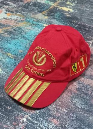 Michael schumacher ferrari f1 world champion
six times