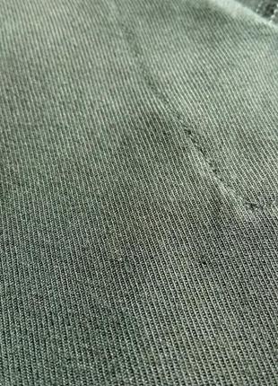 Черная комбинированная футболка, v-образная горловина, рукав 1/2, оверсайз р. s , от zara4 фото