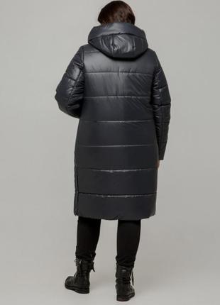 Зимове пальто,великі розміри,кольори4 фото