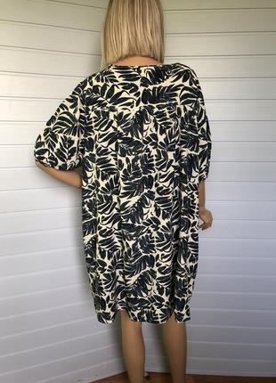 Вискозное платье батал 8