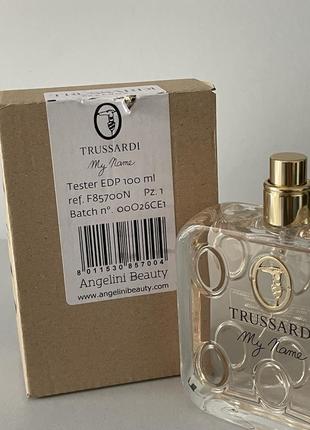 Trussardi my name edp 100 ml4 фото