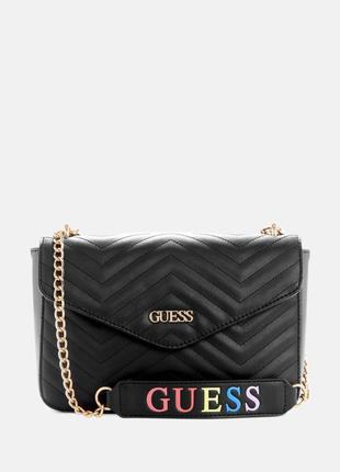 Сумка крос-боді guess на кнопці