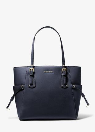 Велика сумка тоут michael kors із шагреневої шкіри