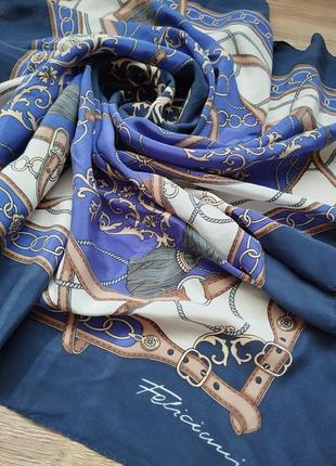 Шелковый платок feliciani, итальялия1 фото