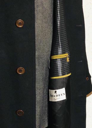 Мужское длинное шерстяное пальто австрия большой размер 56/58/60/62  amadeus10 фото