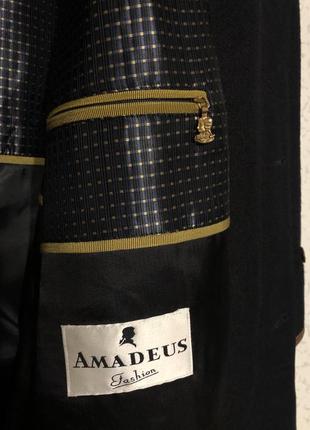 Мужское длинное шерстяное пальто австрия большой размер 56/58/60/62  amadeus6 фото