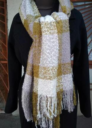 Распродажа, шарф женский зимний, новый, хорошего качества, розмер 180 х 70 см2 фото
